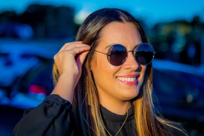 Óculos Unissex Redondo